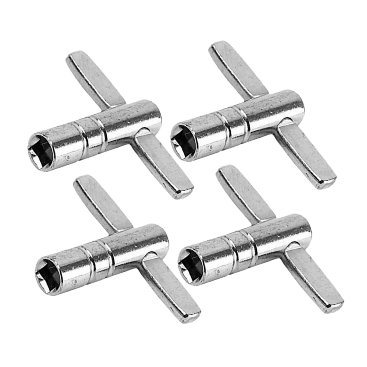 Toddmomy T-shape Drum Key Wrench Set 4pcs Drum Tuning Tools Ideal for Drummers and Beginners