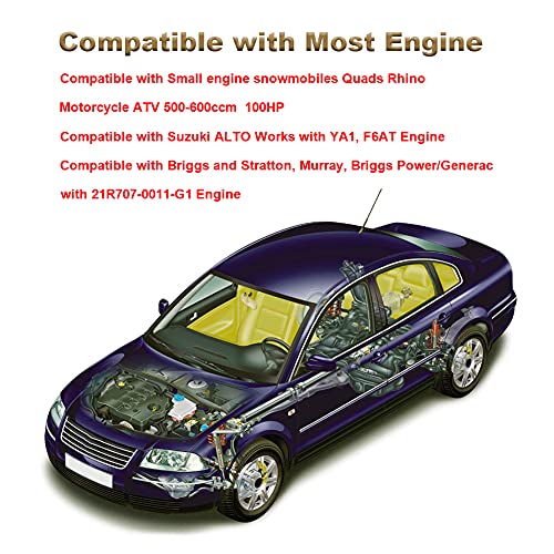 Adpow Vz21 Rhb31 Turbo Charger 100Hp Compatible With Small Engines Quads Rhino 500-1000Cc Briggs And Stratton Suzuki Alto With Ya1/ F6At Engine Turbocharger Replacement For 13900-62D51 #TOP2