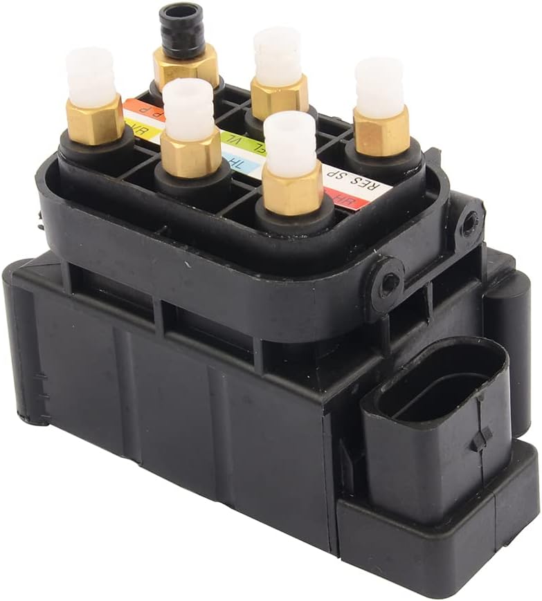 Air Suspension Compressor Valve Block Air Supply Compatible with Mercedes Benz 2007-2015 W164 W166 W221 W251 GL Class 2123200358 2513200058