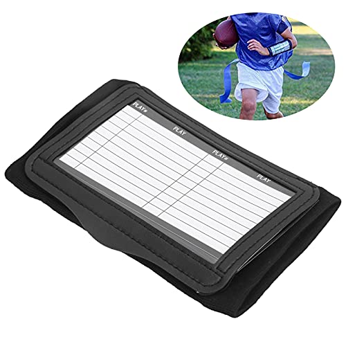 Training Assistant Football, Board Wristband Fold Transparent Wrist Soccer Wristband Quarterback Cover Teaching - Image 4
