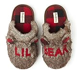Dearfoams unisex adult Grand Bear Slipper