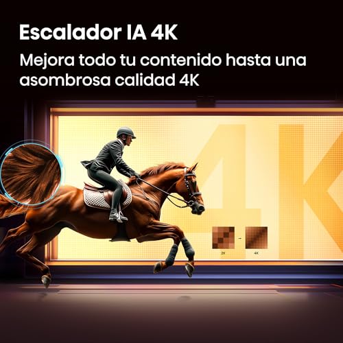 Miniatura 6 de Hisense 75E7S - Hi-QLED Smart TV 75 Pulgadas, Hi-QLED Color, Dolby Vision.Atmos, Escalador IA 4K, Smooth Motion IA, Modo Juego Plus, Dolby Vision IQ, HDR10+Adaptive