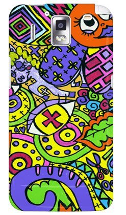 Second Skin WABWH-193-K539 Gotta Go-chan Part 2" for Ascend HW-01E/docomo DHW01E-ABWH-193-K539