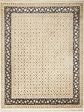 Ursprung: Indien Nain Trading Indo Täbriz 256x199 Orientteppich Teppich Beige Handgeknüpft Indien