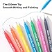 languo Gel Pens for Adult Coloring Books, 72 Colors Set Gel Colored Pens Marker, Perfect Gel Pens for Adult Drawing Doodling Journaling, Art Supplies and DIY Crafts