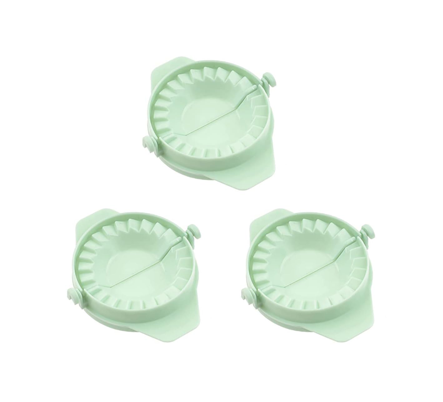 Dumpling Maker Press?3PcsEmpanadas Maker Press?Dumpling Mold Machine-Make Perfect Dumplings Every Time?Ravioli, samosas, buns,Flapjacks, potstickers