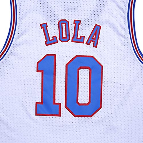 Borolin Youth Basketball Jerseys #10 Lola Space Shirts For Boys/Girls thumb #1