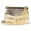 Gold Faux Crocodile
