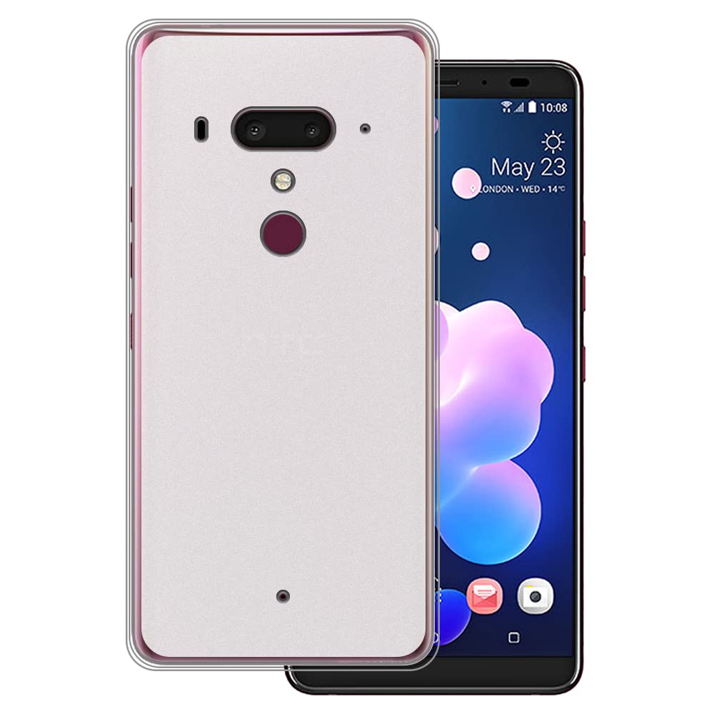 Custodia In TPU Morbida Per HTC U12 Plus – Cover Antiurto Sottile E Antigraffio (Bianco) - 2