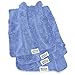 Nano Towels - The Amazing Eco Cloth That Cleans Virtually Any Surface with Only Water. No More Paper Towels Or Toxic Chemicals. 4-Pack (14x14, Blue)