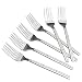 Lesbin 12-Piece Dessert Forks, Stainless Steel, 6.77-Inch