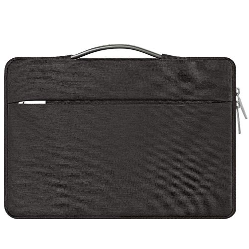 MacBook Pro向け ケース 14.2インチ ポーチ 軽量 収納バッグ カバン型 手提げカバン型 手持ちカバン 便利な高機能ポーチケース MacBook Pro 14.2型 用ポーチカバー PRO14-TS-31101 (ブラック)