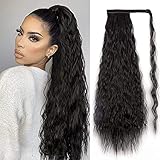 1. Material del cabello: cola de caballo hecha de fibra sintética de alta calidad, suave y cómoda, natural y de moda, y su apariencia, color y textura son muy similares al cabello humano real.
