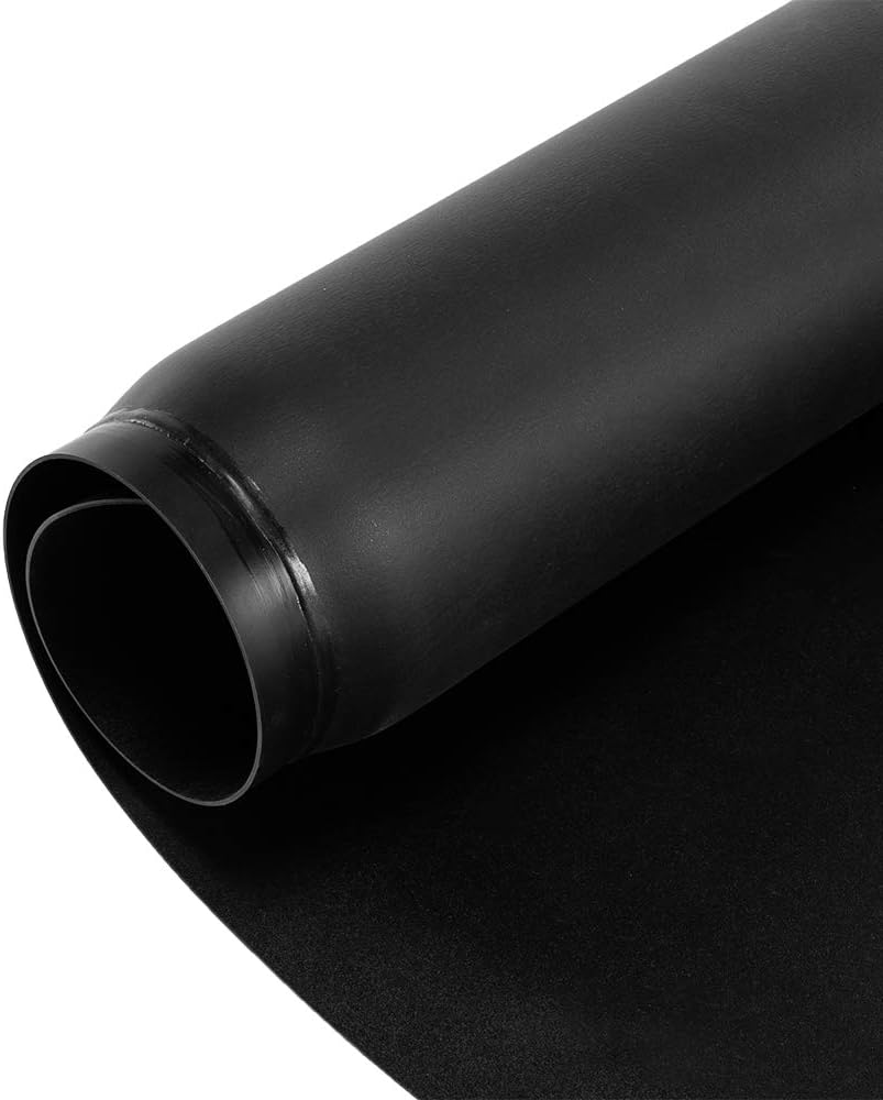 BELANITAS Salon Mat 3′x4′ Barber Shop Chair Mat Anti-Fatigue Floor Mat 1/2’’ Thick Barber Floor Mat Square Salon Mats for Hairstylist Comfort Bar Floor Mat