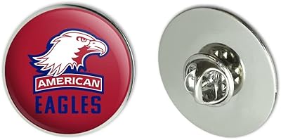 American University Eagles Logo Metal 1.1