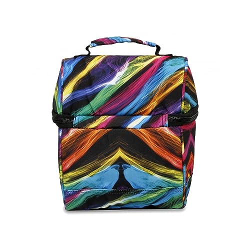 Image of J World Corey Kids Lunch Bag. Insulated Lunch-Box for Boys Girls, Quantum