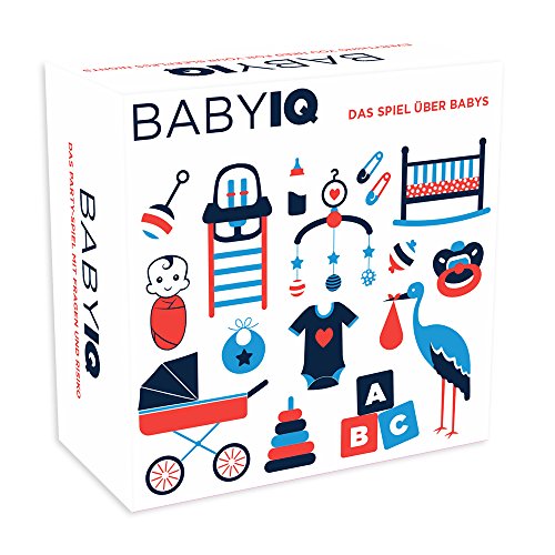 Helvetiq Baby IQ - Deutsch | Jeu de quiz de table en allemand pour futurs parents