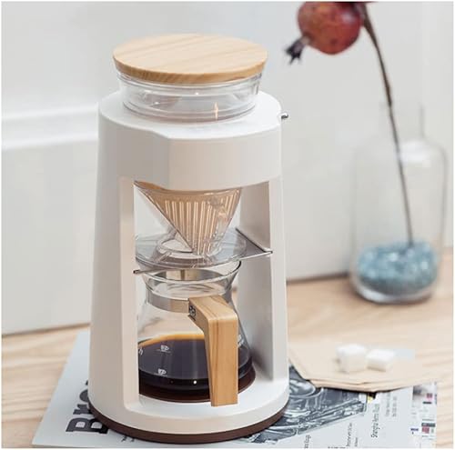 Miniatura 7 de JITEM Cafetera Gotero de vidrio Cafetera Manual para el hogar Café de goteo elaborado a mano con filtro Cafetera de mesa para café o té