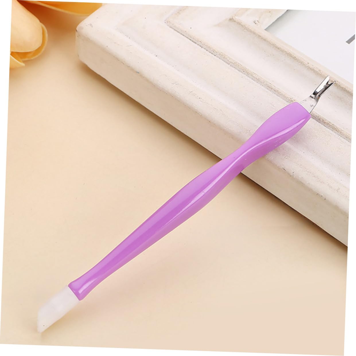 minkissy 90pcs Dual- Dead Skin Fork Nail Care Tool for Manicure Pedicure Cuticle Remover for Home Salon Use Convenient Portable Design