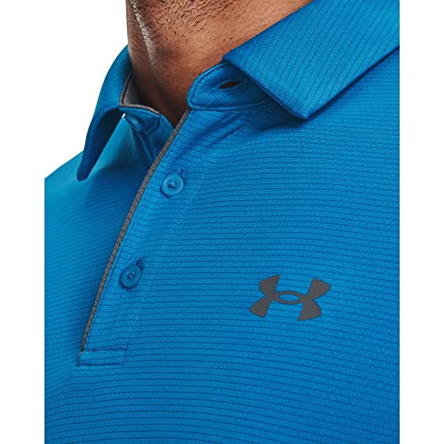 Image of Under Armour Men's Polyester Solid Tech Polo | T-Shirt | 1290140-001