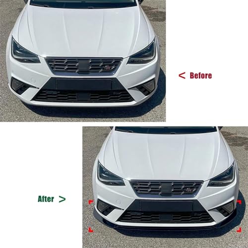 Diffuseur de pare-choc avant Seat Ibiza MK5 FR 2018-2021 - 4