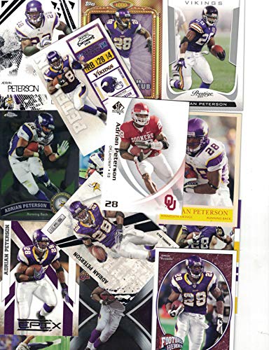 Adrian Peterson - 25 Different Football Cards Featuring Adrian Peterson! - Future Hall of Famer?