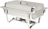 HUBERT Chafer Dish Chafing Dish 8 Qt Stainless Steel