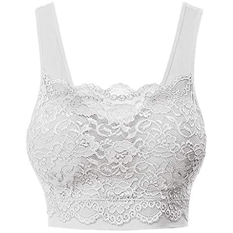 Erotiek Dessous Frauen, Gepolstert Cup Comfort Bra Große Größen Unterwäsche Elegant Sports Bras Training Bra Dessous BH Damen Ohne Bügel Dessous Damen Sexy Reizwäsche Body Cover