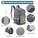 OKPET RushDeer Cat Backpack Carrier, Pet Carrier Bag with Mesh for Cats Small Dogs Puppies, Comfort Cat Backpack Bag for Hiking Travel Camping Outdoor Hold Pets Up to 18 Lbs, Grey