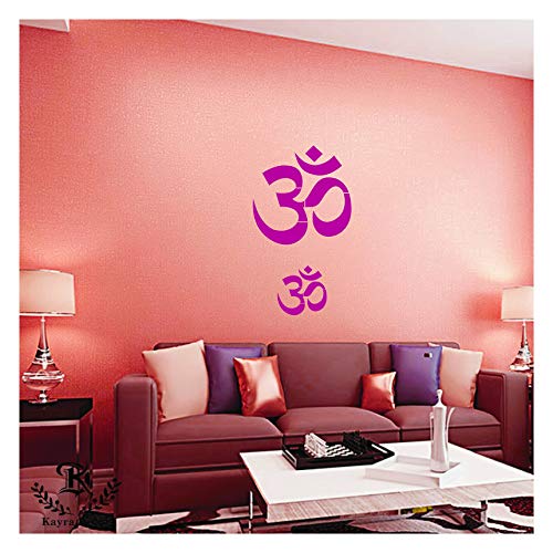 Kayra Decor Stencils for Wall Painting Om Symbol - Pack of 1, 16-inch x 24-inch - (KHSNT155) (B073JCYHV7) Amazon Price History, Amazon Price Tracker