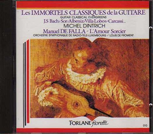 Bach,Sor,Albeniz,Villa-Lobos,Carcassi-M.Dintrich, Guit-L'Amour Sorcier,Orch Rtl [Audio CD]