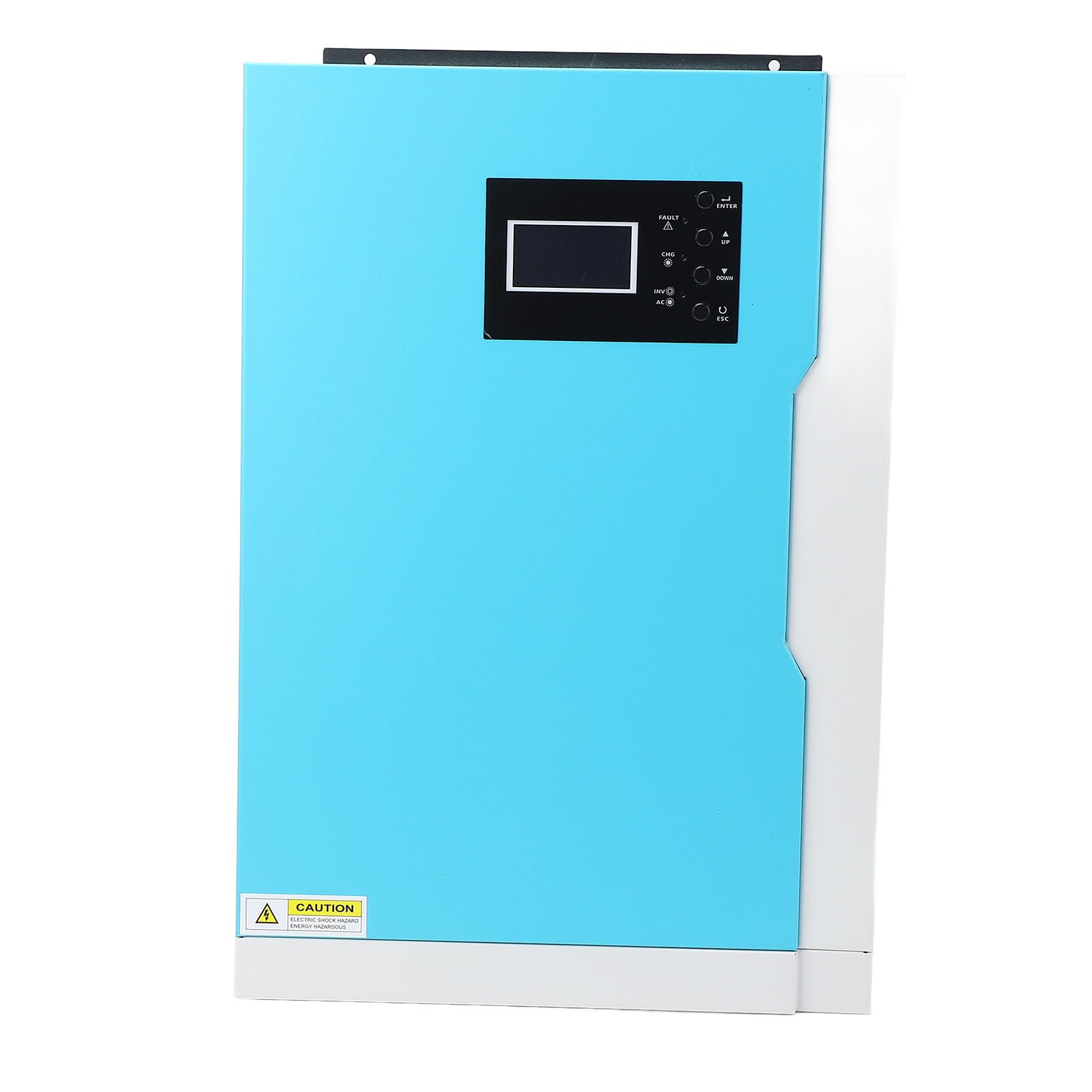 YWBL-WH Cargador Inversor Solar Inversor Híbrido de Onda Sinusoidal Pura 5500W 230VAC con Controlador MPPT LCD Acero Laminado en Frío de Alta Frecuencia para el Hogar RV Carport Energía Solar