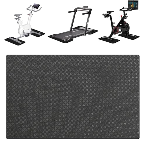 2 Stück Bodenschutzmatte für Sportgeräte Fitnessgeräte 28 x 70cm,...