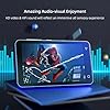 MP3 Player with Bluetooth and WiFi,MP3 Player with Spotify,Spotify Kids,Audible,Pandora,Amazon Music,4" Music Player MP4 Up to 1TB(80GB,Blue_White)