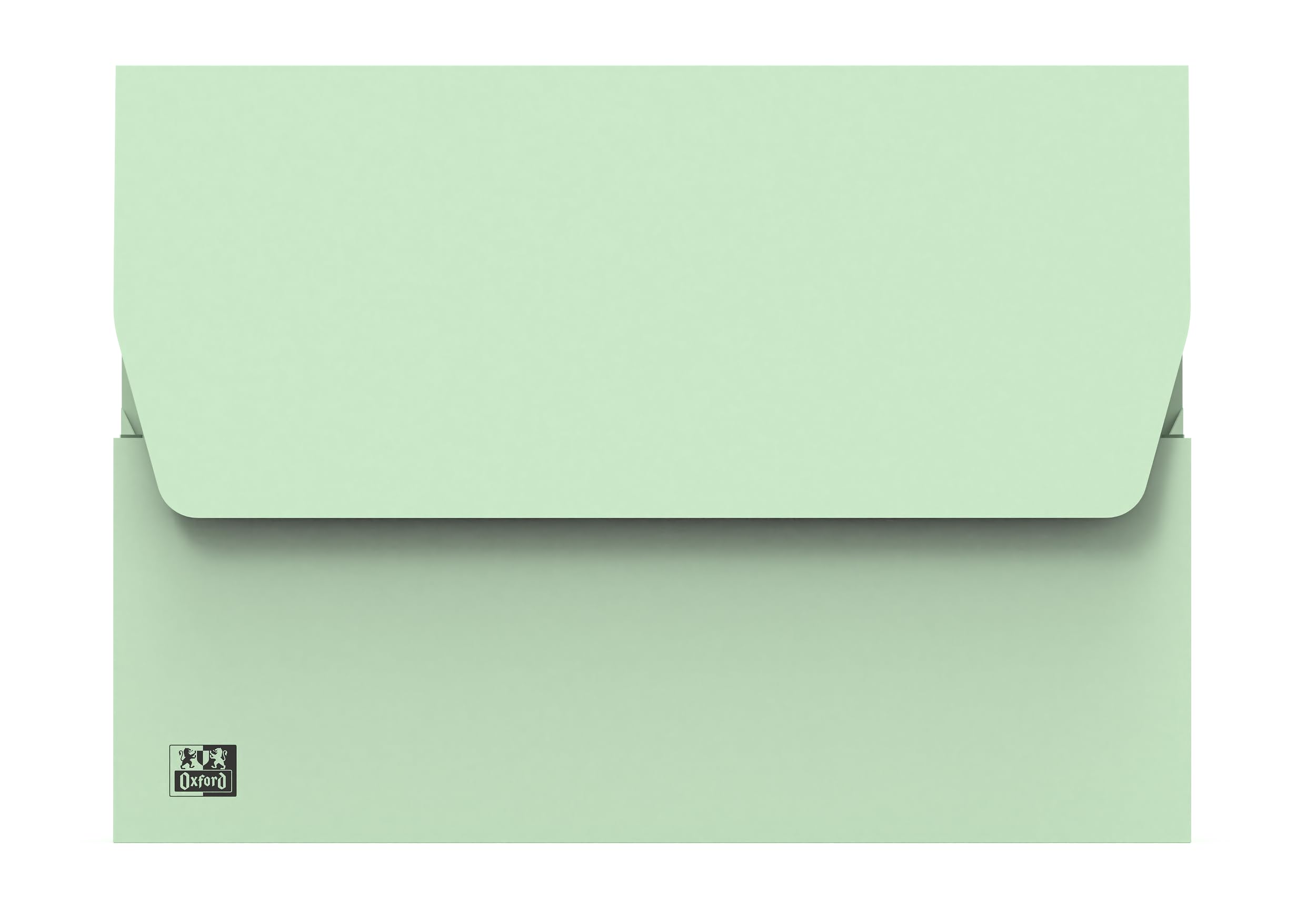 Oxford Lot de 50 Chemises à Poche Carte Kraft 24x32cm Vert Pastel