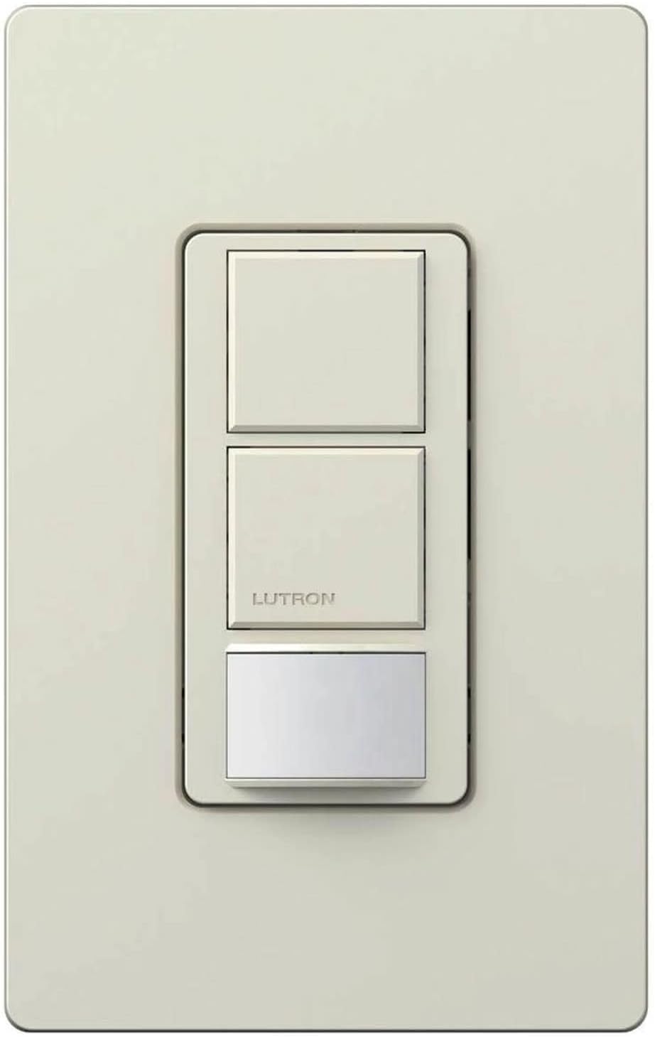 Lutron MS-OPS6-DDV-WH Motion Sensor, Maestro Occupancy Sensor Switch, 6A, Single Pole/Dual Circuit - White