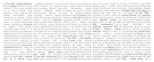 Gymbeam Tribulus Terrestris - Con Zma, Supporto Testosterone Naturale, Energia E Prestazioni Maschili, 800 Mg Estratto Tribulus, Zinco Chelato, Vitamina B6, Magnesio, Senza Glutine E Lattosio, 90 Cps - 2