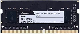 Memória RAM para Notebook Husky, 8GB, 3200MHz, DDR4, CL19 - HRMN001083219PT