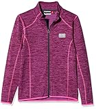 LEGO Wear sportlicher Melange Fleece Cardigan LEGO LWSIAM 704 aus schnelltrocknenden Material (Quick dry) mit Nähten in Kontrastfarbe.