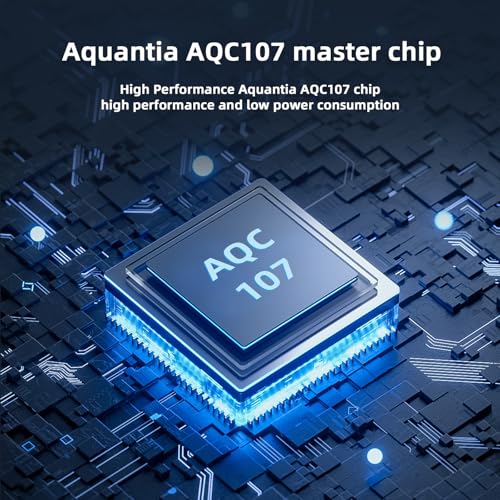 Tarjeta de Red para Servidor 10GBASE-T Puerto Único, interfaz PCIe X4 con chip Marvell AOC107, Adaptador Ethernet Gigabit para Servidores y Estaciones de Trabajo miniatura 3
