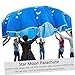 GOOHOCHY 1Pc Parachute for Random Style Parachute Durable with Reinforced Handles Promotes Cooperative Group Games and Muscle Building