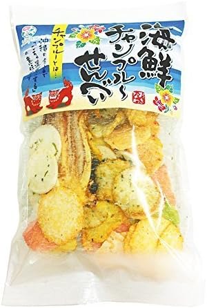 Okinawa seafood Champloo crackers 70g containing