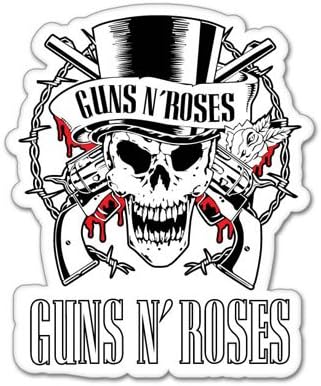 Guns N' Roses Vynil Car Sticker Decal - Select Size