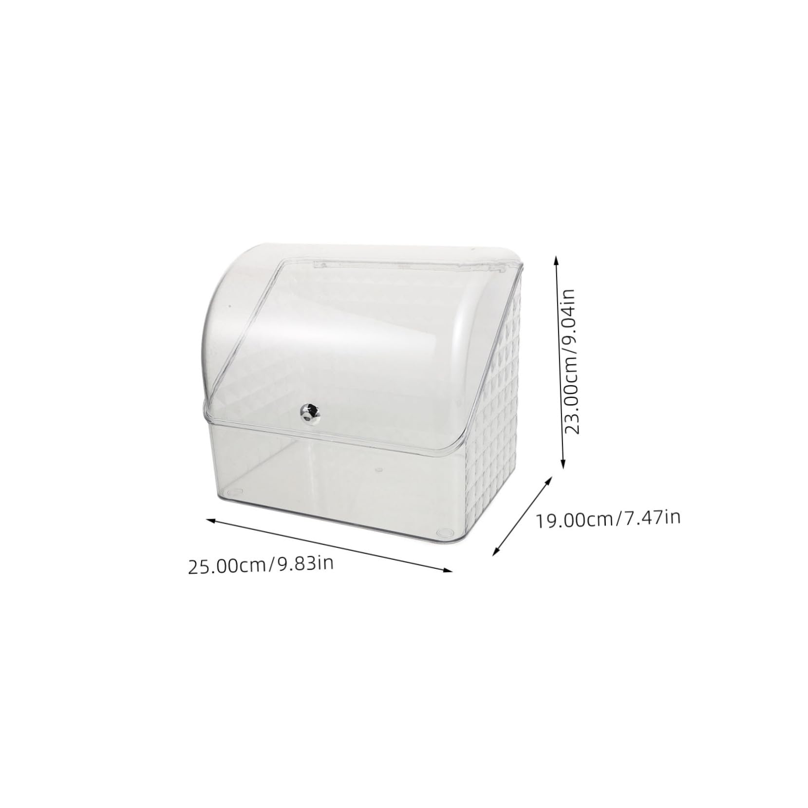 Ciieeo Aufbewahrung Für Make-up Make-up-behälter Transparenter Kosmetik-organizer Schmuckschatulle Regalkorbbehälter Für Schminktisch Hautpflegehalter Kosmetikvitrine