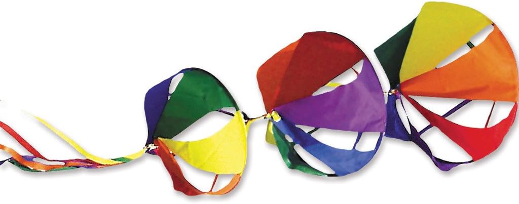 Premier Kites 22631 Wind Garden Spinnies Set, Rainbow, Jumbo