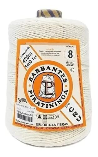 BARBANTE CRU 600g 420m 4/8