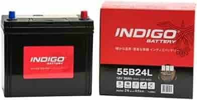 R34　インディゴバッテリー 55B24R 新品 【INDIGO】インディゴバッテリー 国産車用 CMF