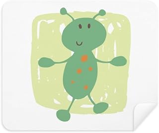 Universe and Alien Graffiti Alien Cleaning Cloth Screen Cleaner 2pcs Suede Fabric