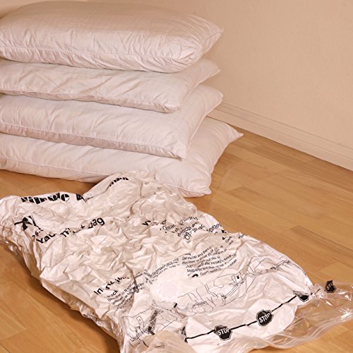 10 Extra Large & Large Vacuum Storage Bags for Bedding & Clothes Space Saver Bags