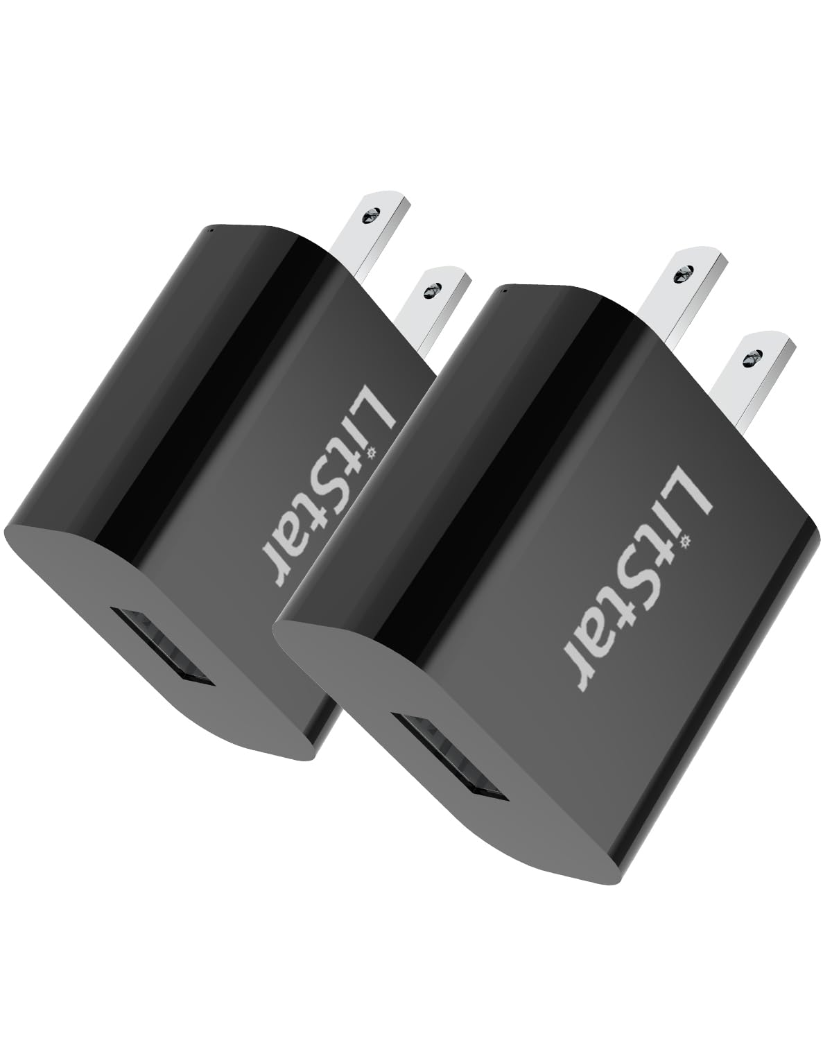 18W USB Wall Charger 5V 3A 2A [2-Pack] Universal Travel Charger USB Plug Block Cell Phone Charger Compatible with iPhone iPad Google Nexus Samsung LG HTC Moto and More